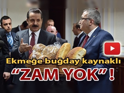 Çelik: Ekmeğe zam yok