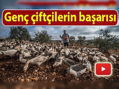 Genç çiftçilerin başarısı