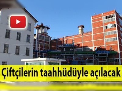 Şeker fabrikası 4 yıl aradan sonra üretime başlayacak