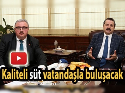 Çiğ süt vatandaşa sağlıklı ulaşacak