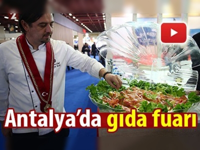 Antalya'da gıda fuarı