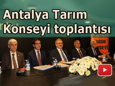 Antalya'da tarım arazileri korunacak