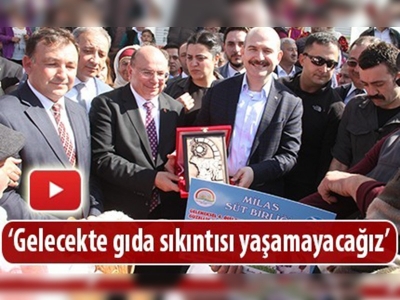 ''Gelecekte gıda sıkıntısı yaşamayacağız''