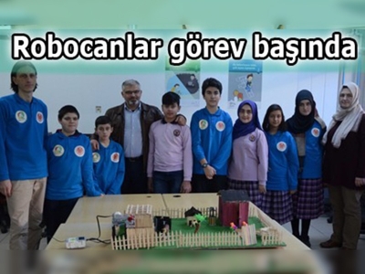 Öğrenciler hayvanları yangından kurtaracak