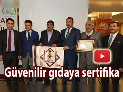 Elazığ'da güvenilir gıdaya sertifika