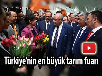 Konya Uluslararası Tarım Fuarı açıldı