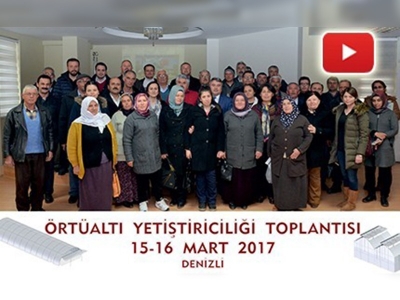 Denizli'de örtüaltı yetiştiriciliği eğitimi