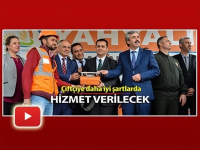 Yahyalı İlçe Müdürlüğü hizmet binasının temeli atıldı