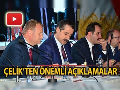 Bakan Çelik Ulusal Peynir Çalıştayı'na katıldı