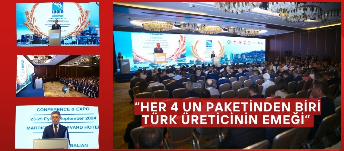 “Her 4 un paketinden biri Türk üreticinin emeği”