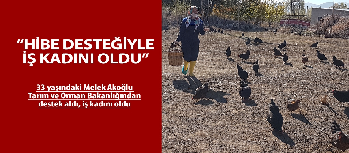 “Hibe desteğiyle iş kadını oldu”