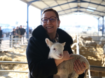 “Önder Kadın Çiftçiler”e koyun desteği