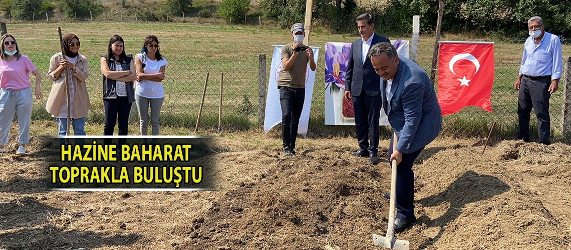 Hazine baharat toprakla buluştu