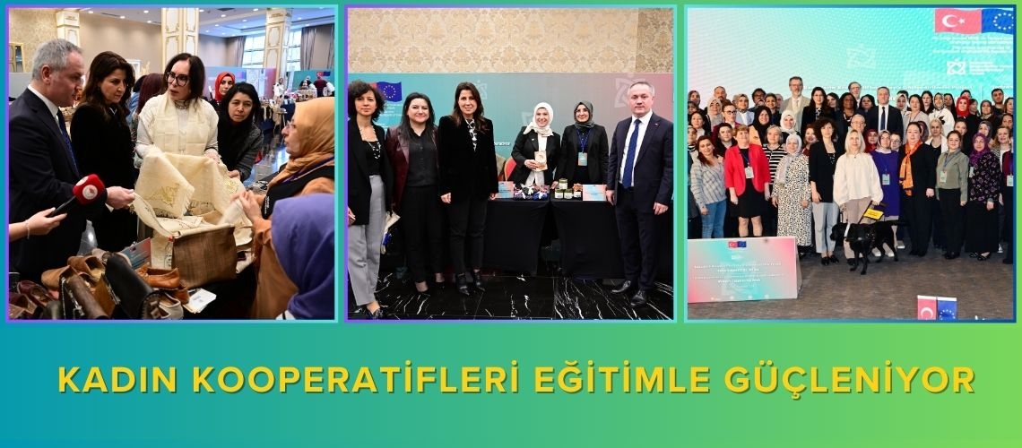 Kadın kooperatifleri eğitimle güçleniyor