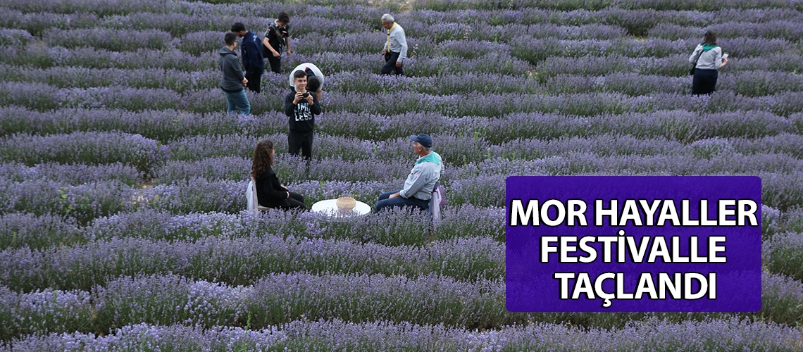 Mor hayaller festivalle taçlandı