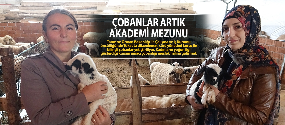 Çobanlar artık akademi mezunu