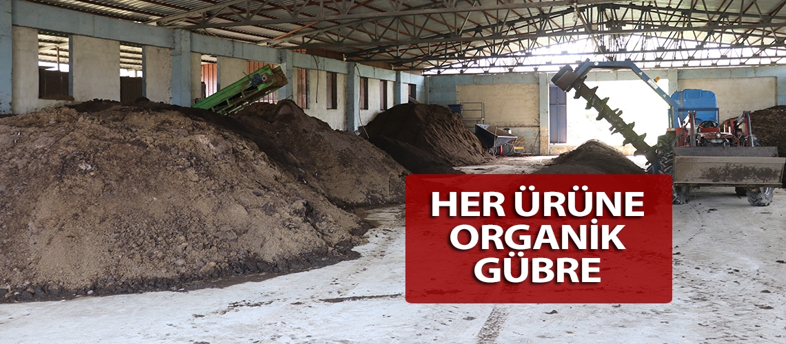 Her ürüne organik gübre