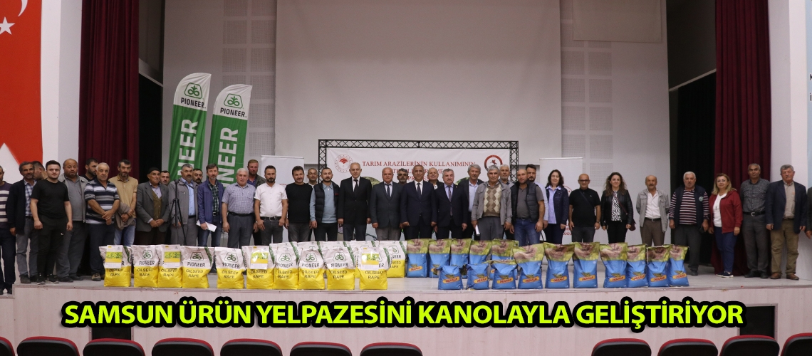 Samsun ürün yelpazesini kanolayla geliştiriyor