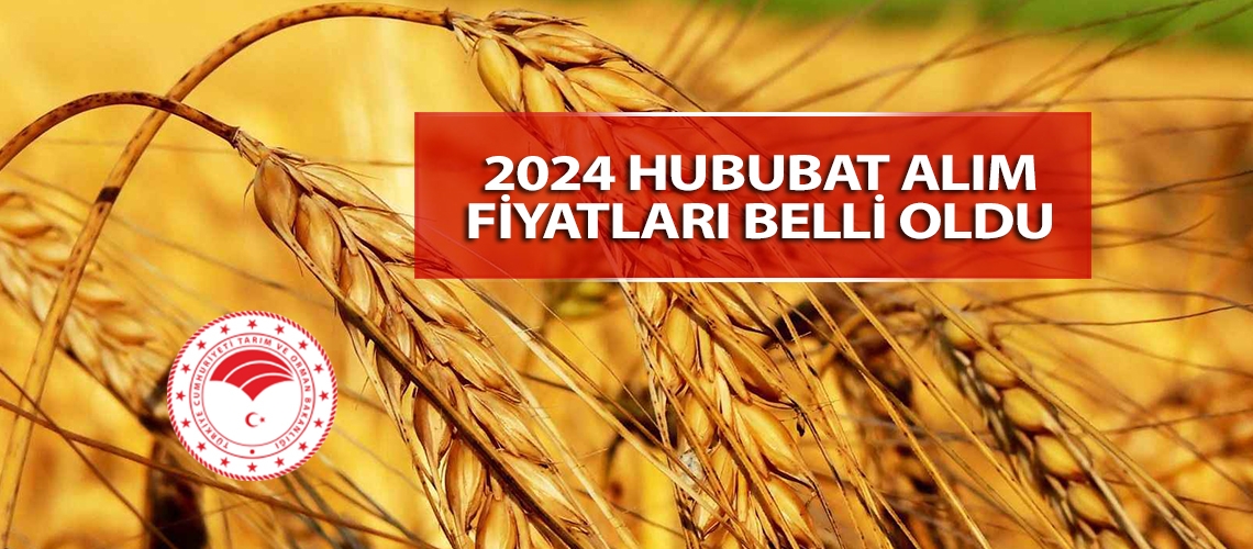 2024 hububat alım fiyatları belli oldu