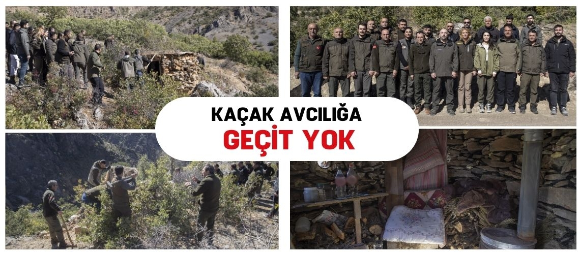 Kaçak avcılığa geçit yok