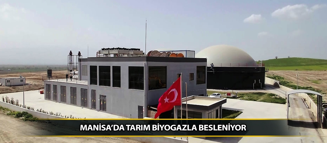 Manisa’da tarım biyogazla besleniyor