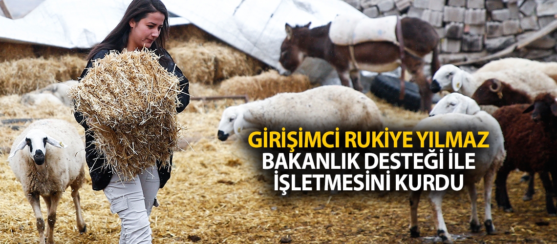 Girişimci Rukiye Yılmaz bakanlık desteği ile işletmesini kurdu