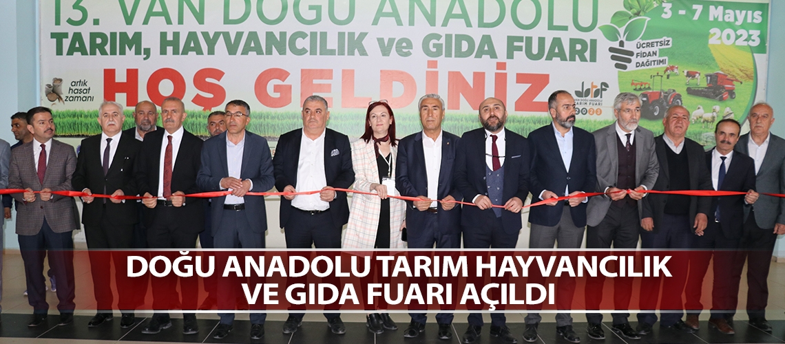 Doğu Anadolu Tarım Hayvancılık ve Gıda Fuarı açıldı