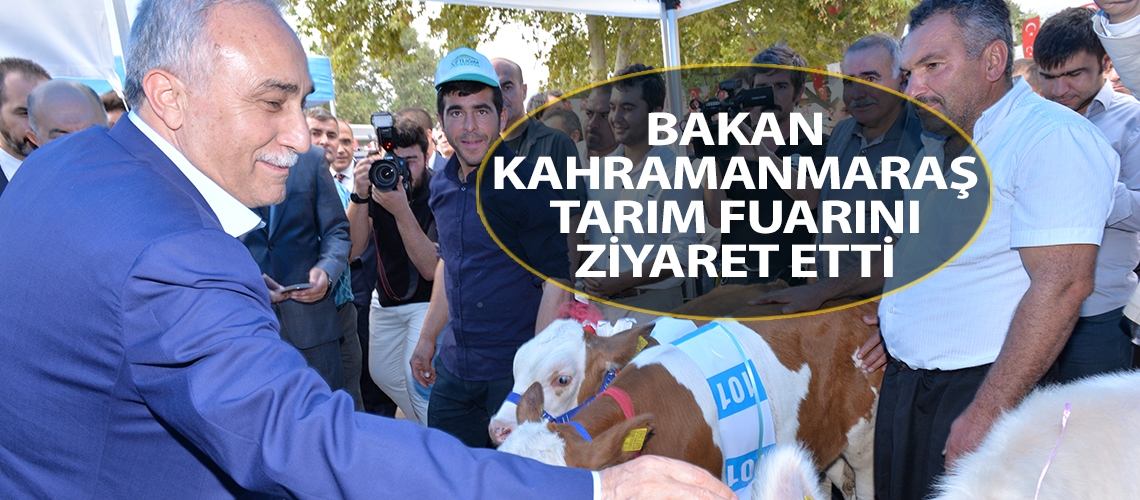 Bakan Fakıbaba Kahramanmaraş’ta