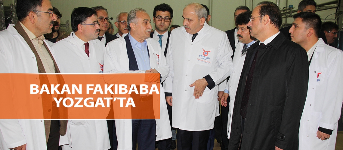 Bakan Fakıbaba Yozgat’ta