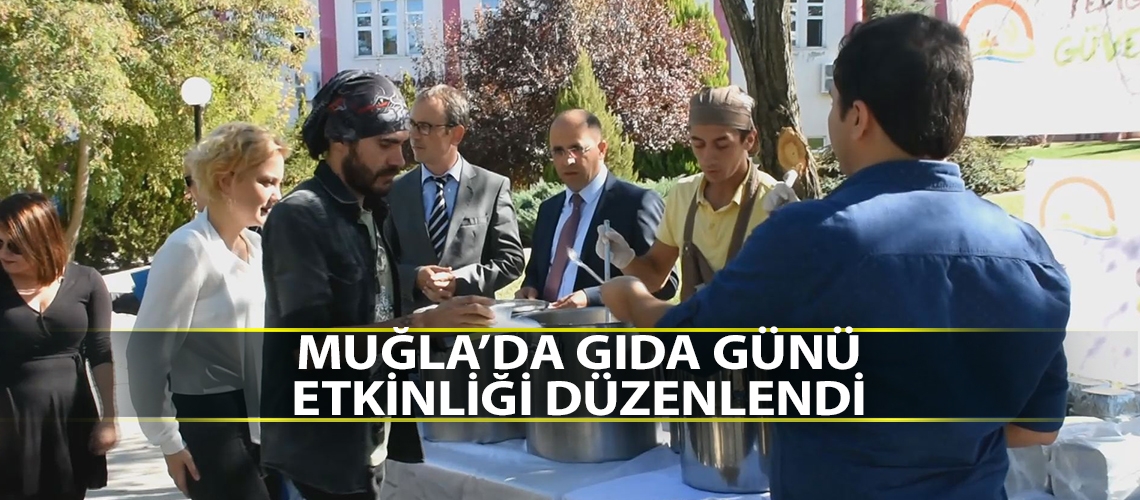 Dünya Gıda Günü’nü aşure ile kutladılar