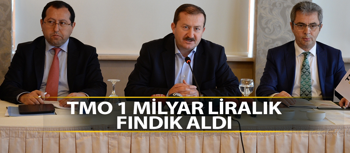 TMO 1 milyar liralık fındık aldı