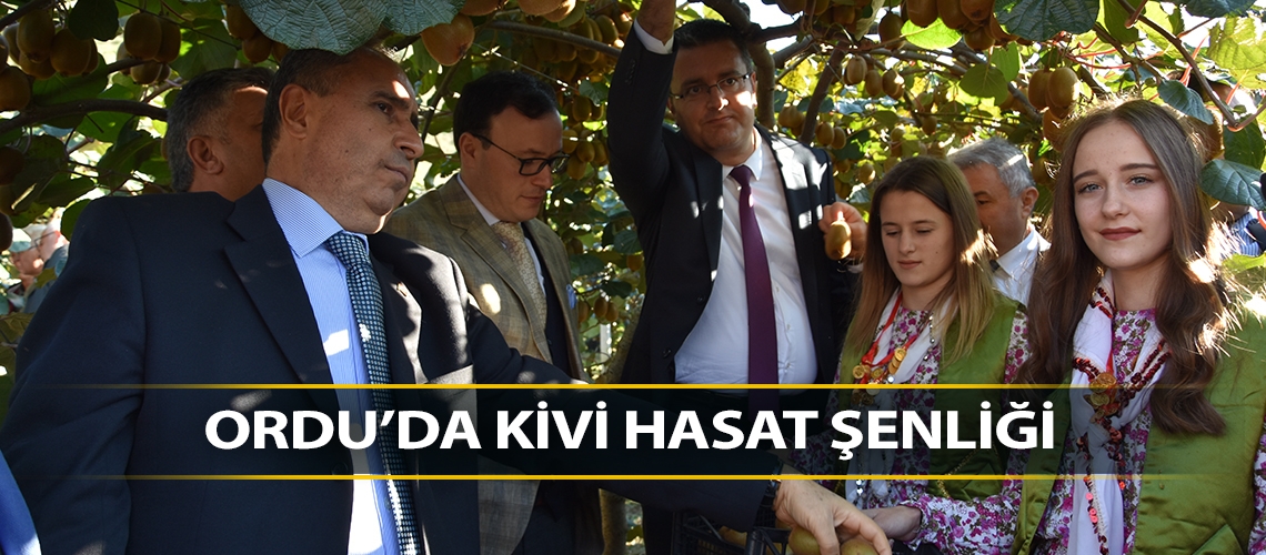 Ordu’da kivi hasat şenliği