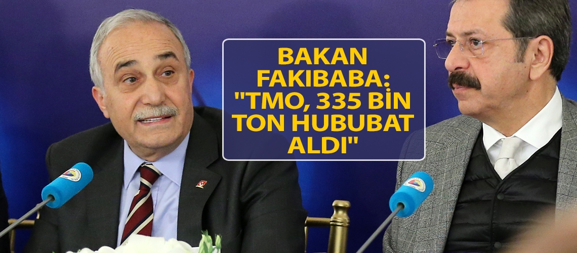 Bakan Fakıbaba: 