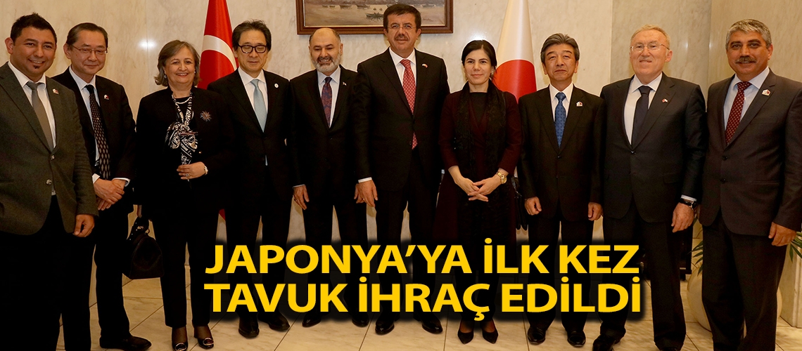 Japonya’ya ilk kez tavuk ihraç edildi