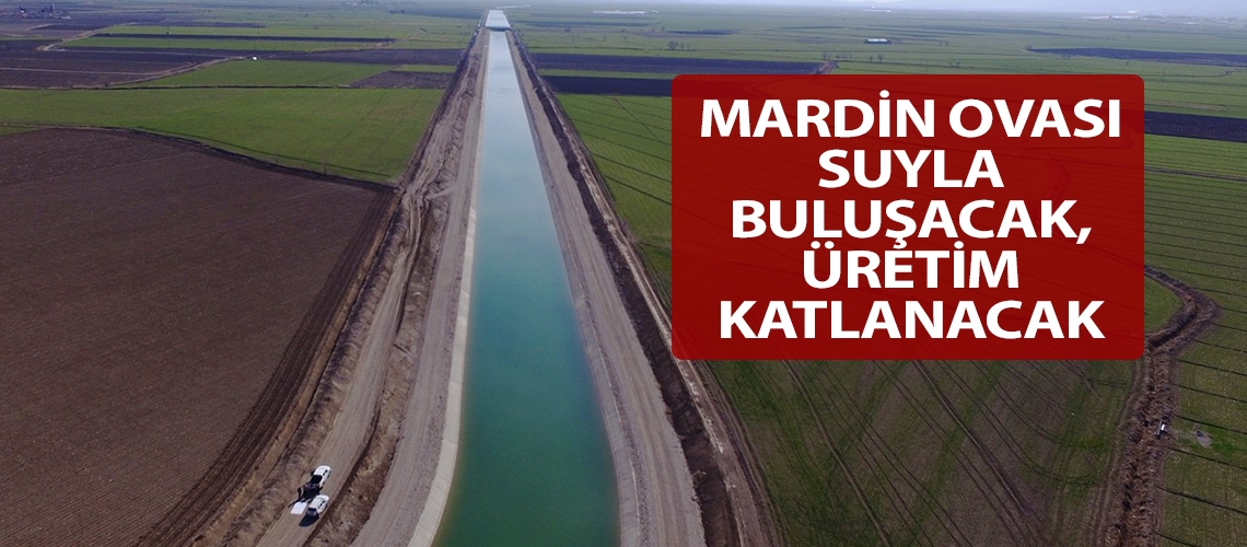 Mardin Ovası suyla buluşacak, üretim katlanacak