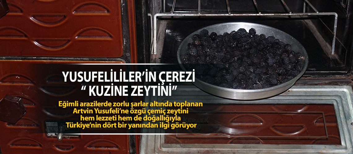 Yusufelililer'in çerezi “ kuzine zeytini”