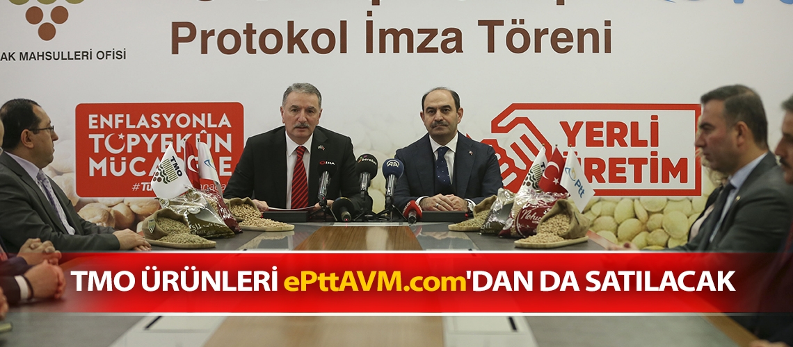 TMO ürünleri ePttAVM.com'dan da satılacak