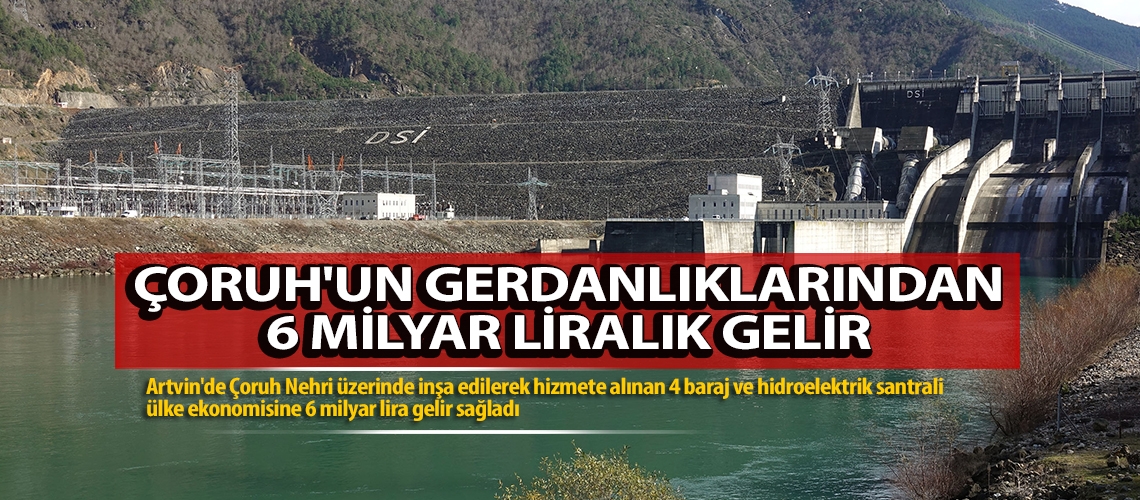 Çoruh'un gerdanlıklarından 6 milyar liralık gelir