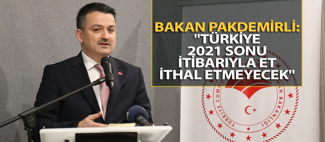 Bakan Pakdemirli: