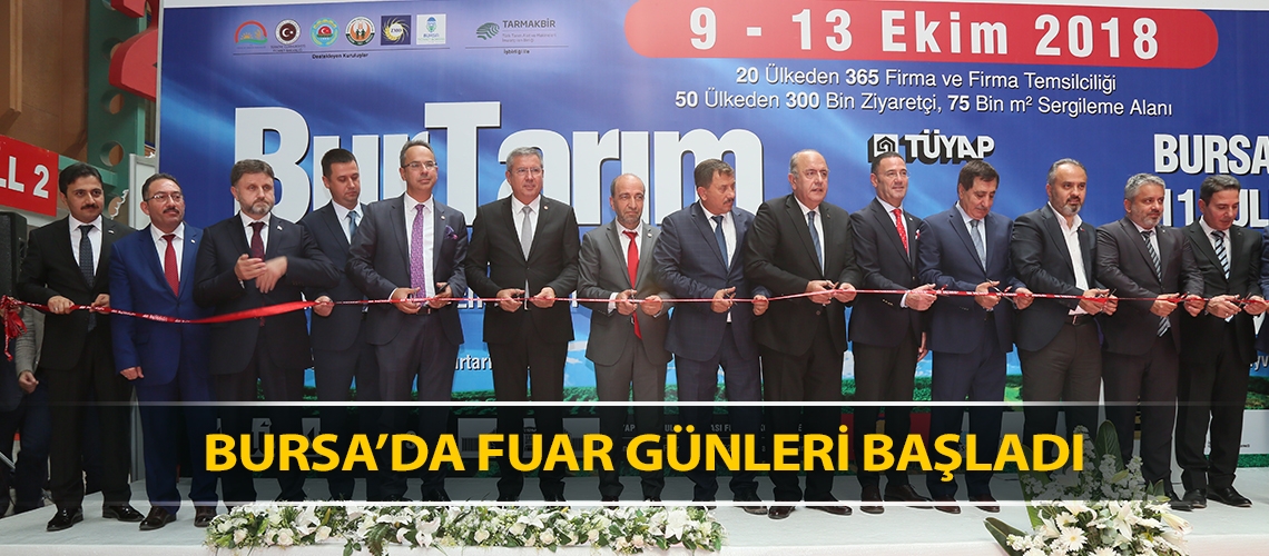 Bursa’da fuar günleri başladı