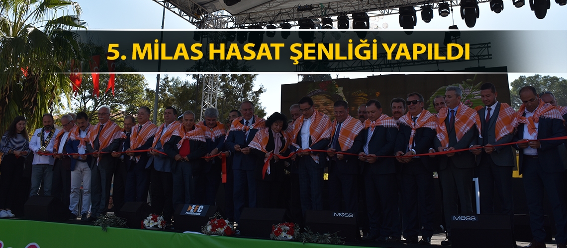 5. Milas Hasat Şenliği yapıldı