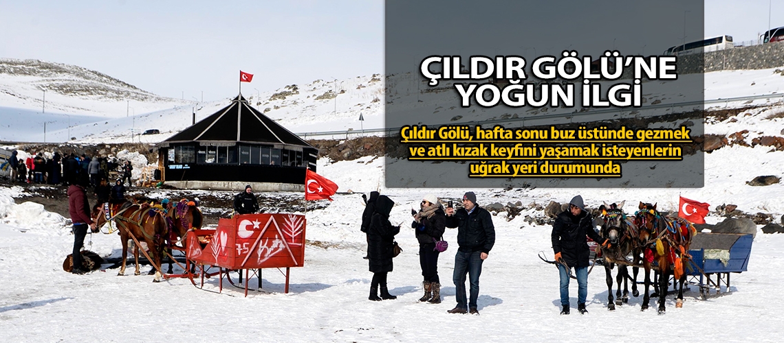 Çıldır Gölü’ne yoğun ilgi