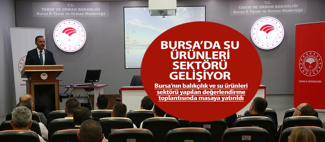 Bursa’da su ürünleri sektörü gelişiyor