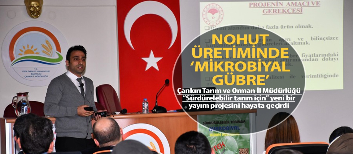 Nohut üretiminde ‘mikrobiyal gübre’