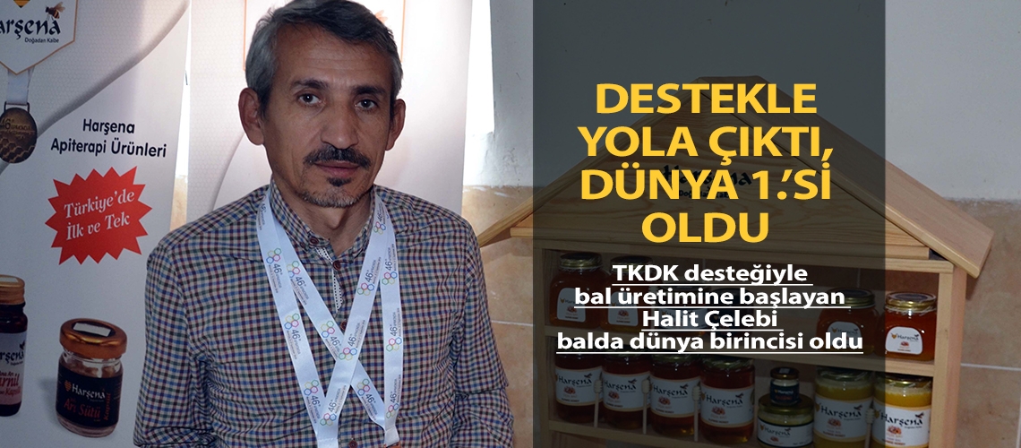 Destekle yola çıktı, dünya 1.’si oldu