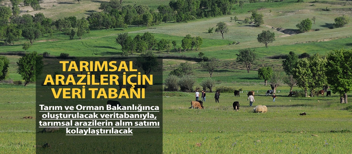 Tarımsal araziler için veri tabanı