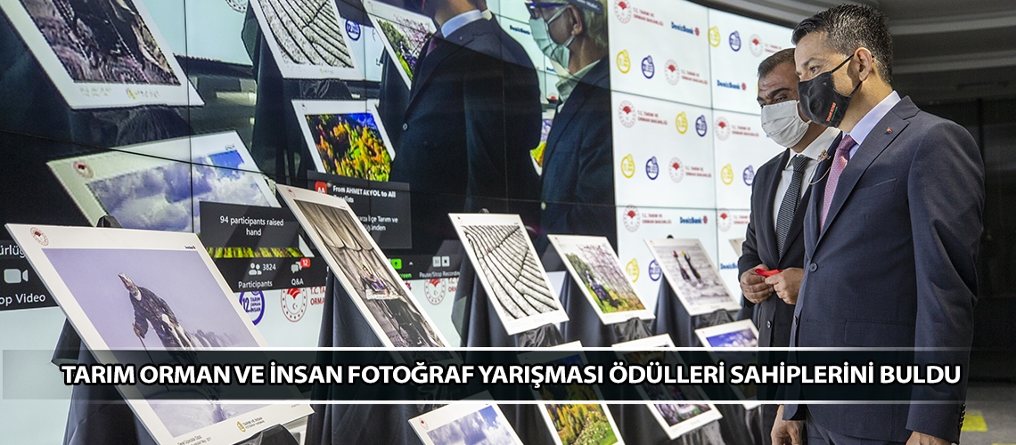 Tarım Orman ve İnsan Fotoğraf Yarışması ödülleri sahiplerini buldu