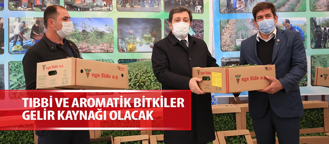 Tıbbi ve aromatik bitkiler gelir kaynağı olacak