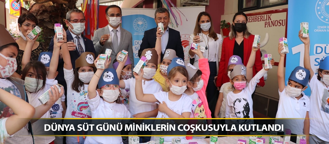 Dünya Süt Günü miniklerin coşkusuyla kutlandı