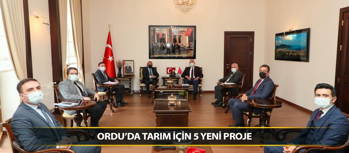 Ordu’da tarım için 5 yeni proje